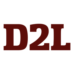 D2L logo.